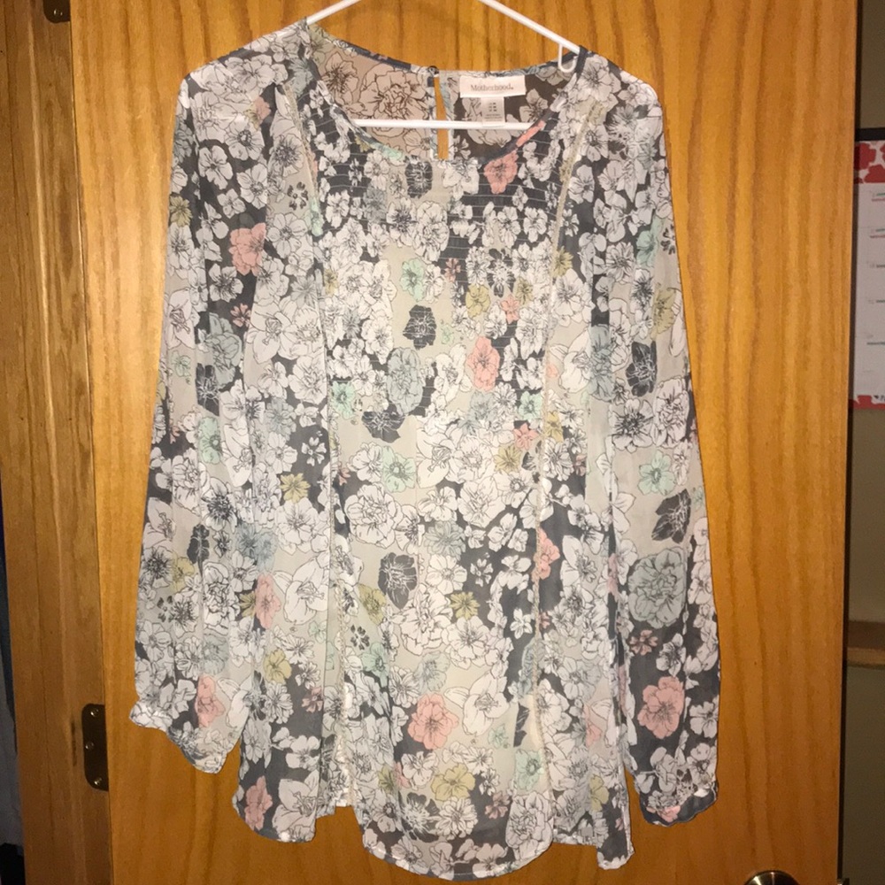 Motherhood Maternity Floral top